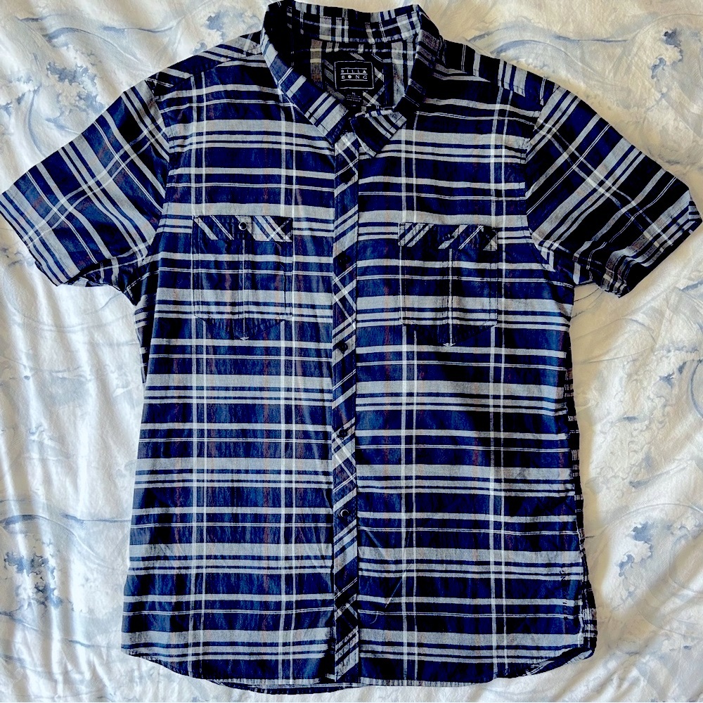 Billabong Plaid Top